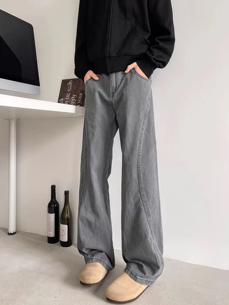 Мужские джинсы Cleanfit High Street с завышенной талией, осень-зима, утягивающие микро-расклешенные брюки, дизайн ножа, молодежная мода
Мужские джинсы Cleanfit High Street с завышенной талией, осень-зима, утягивающие микро-расклешенные брюки, дизайн ножа, молодежная мода