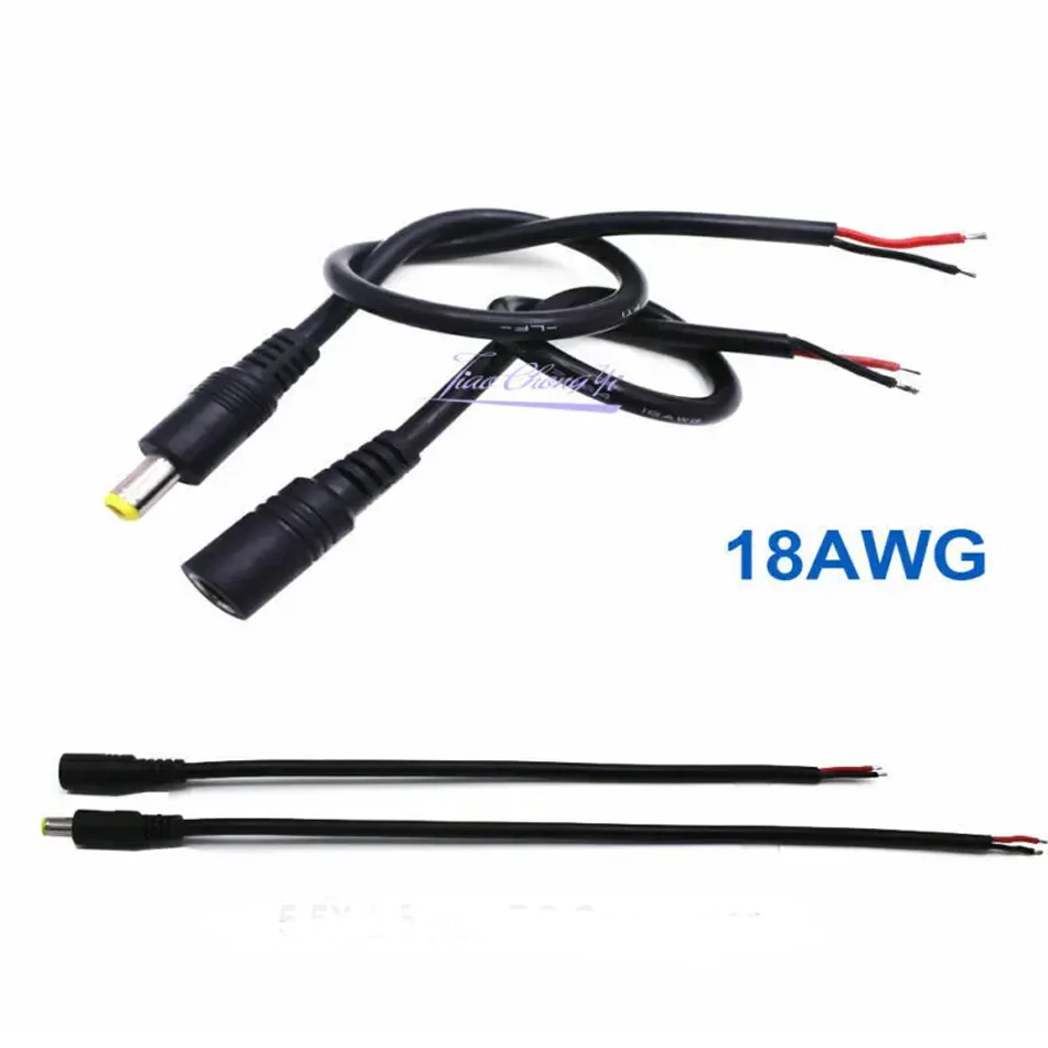 18AWG 0,75 мм 5.5X2.1mm женский/Мужской Разъем питания постоянного тока Соединительный кабель 30 см 50 см для 5050 5054 5630 Светодиодная лента
18AWG 0,75 мм 5.5X2.1mm женский/Мужской Разъем питания постоянного тока Соединительный кабель 30 см 50 см для 5050 5054 5630 Светодиодная лента