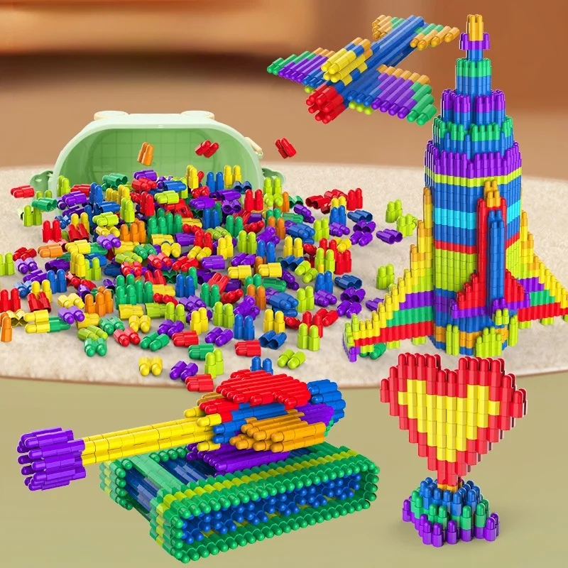 100-1280PCS Children's Large Particle Bullet Head Building Blocks, Puzzle Puzzle Toys, High Temperature Boiling Safety Toys
100-1280PCS Children's Large Particle Bullet Head Building Blocks, Puzzle Puzzle Toys, High Temperature Boiling Safety Toys