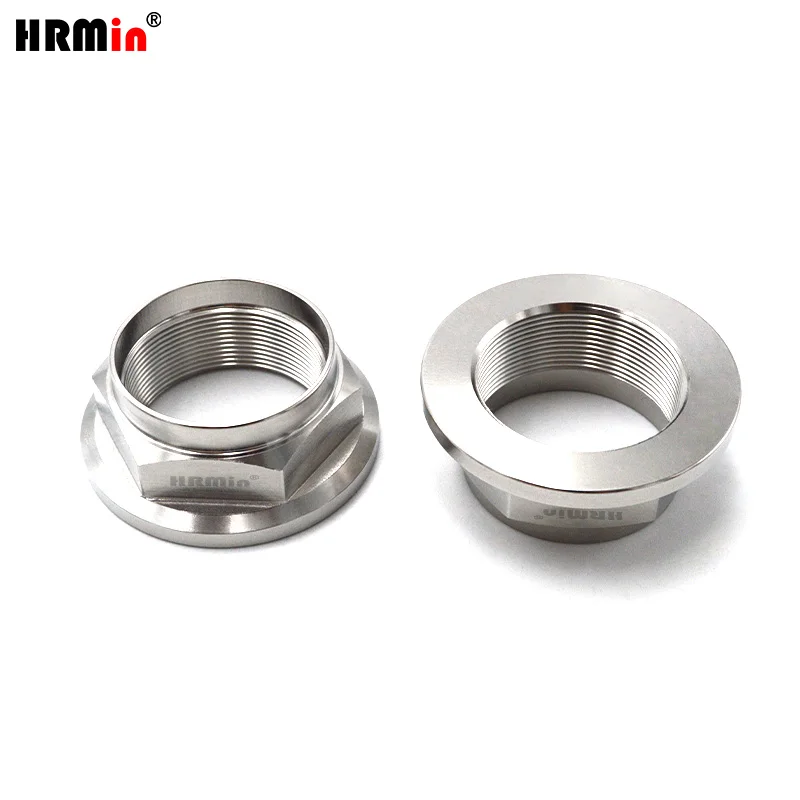 HRMin Gr5 Titanium Wheel Nut Hub Nut of for Wheel Axle Shaft M26 M24 M22 for Wheel Axle Shaft for HONDA Factory 10.9 Grade
HRMin Gr5 Titanium Wheel Nut Hub Nut of for Wheel Axle Shaft M26 M24 M22 for Wheel Axle Shaft for HONDA Factory 10.9 Grade