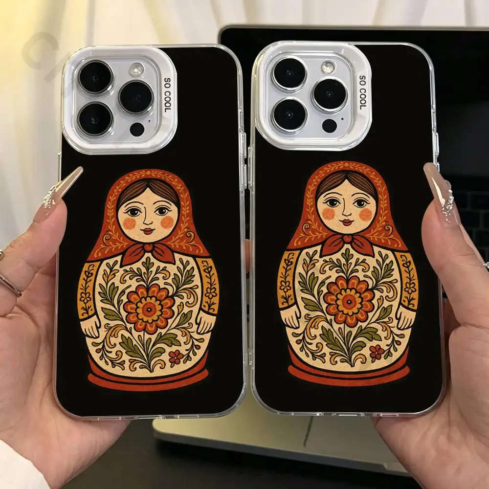 Russian Art Matryoshka Phone Case for iPhone 17 16 15 14 ProMax 13 11 Pro Max air Plus Matte IMD Laser Cover
Russian Art Matryoshka Phone Case for iPhone 17 16 15 14 ProMax 13 11 Pro Max air Plus Matte IMD Laser Cover