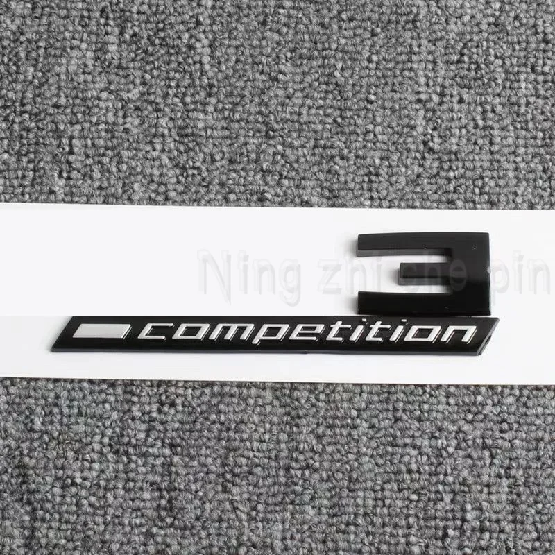 Giossy Black 3D ABS COMPETITION ABS Emblem Thunder Edition For BMW M1 M2 M3 M4 M5 M6 M8 Car Trunk Badge Sticker
Giossy Black 3D ABS COMPETITION ABS Emblem Thunder Edition For BMW M1 M2 M3 M4 M5 M6 M8 Car Trunk Badge Sticker
