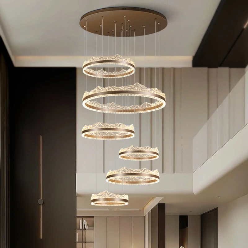 Modern Crystal stair chandelier lights indoor lighting Ceiling lamp hanging light led Chandeliers for living room indoor lightin
Modern Crystal stair chandelier lights indoor lighting Ceiling lamp hanging light led Chandeliers for living room indoor lightin