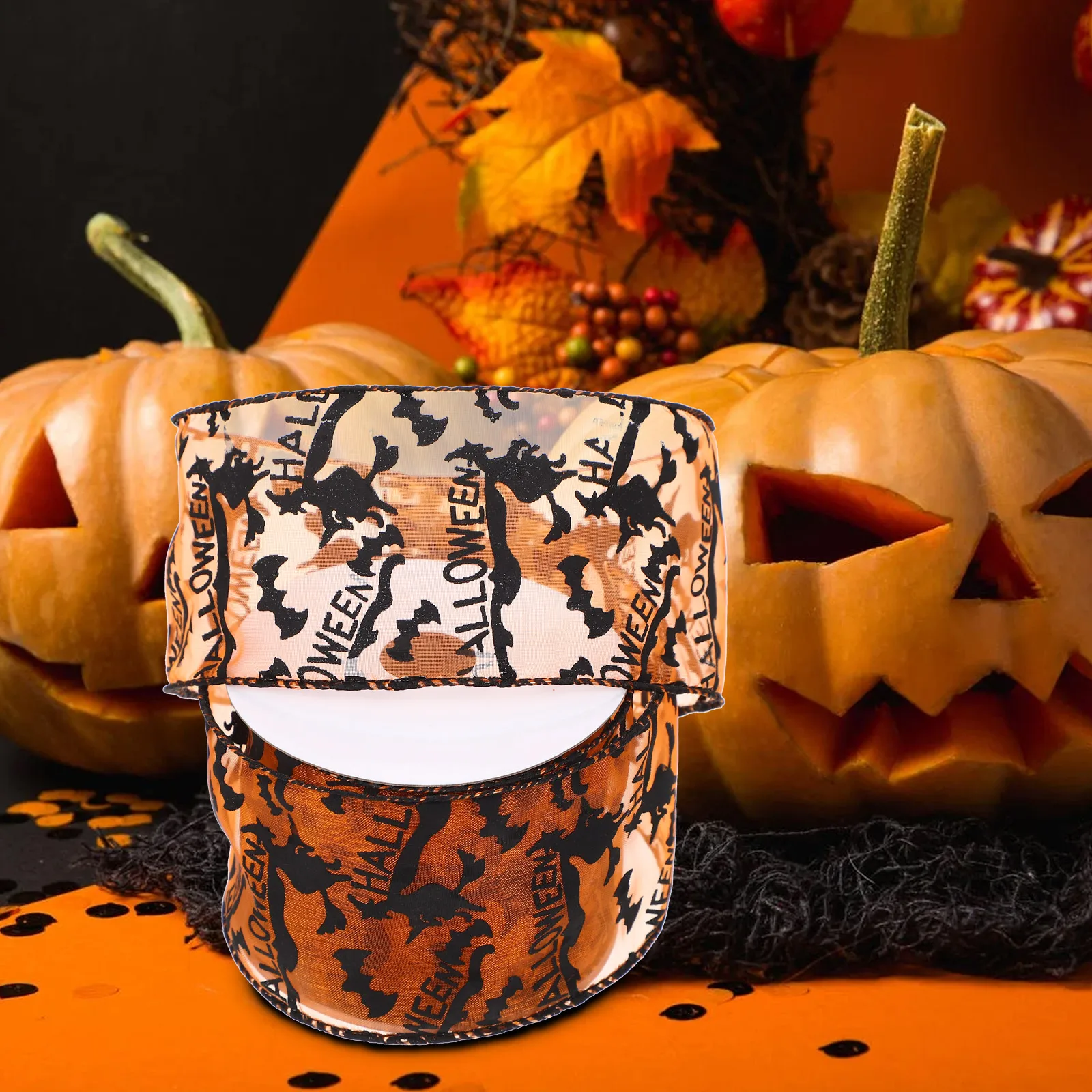 6 Rolls Ribbon Combo Set Polyester Wired Durable Lightweight DIY Garland Crafts Gift Bag Decor Halloween Design Packing Flower
6 Rolls Ribbon Combo Set Polyester Wired Durable Lightweight DIY Garland Crafts Gift Bag Decor Halloween Design Packing Flower