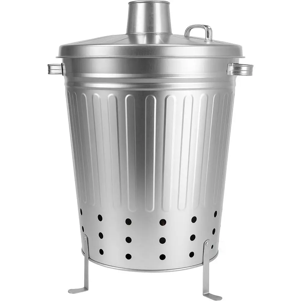 Large Outdoor Steel Incinerator for Garden Waste, Leaves, Paper, and Household Debris with Lid and Ventilation
Large Outdoor Steel Incinerator for Garden Waste, Leaves, Paper, and Household Debris with Lid and Ventilation