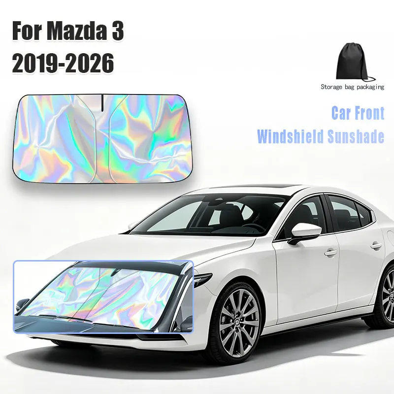 For Mazda 3 2019-2026 Car Windshield Sunshade Cover Front Window Sun Shade Visor Auto Interior UV Protection
For Mazda 3 2019-2026 Car Windshield Sunshade Cover Front Window Sun Shade Visor Auto Interior UV Protection