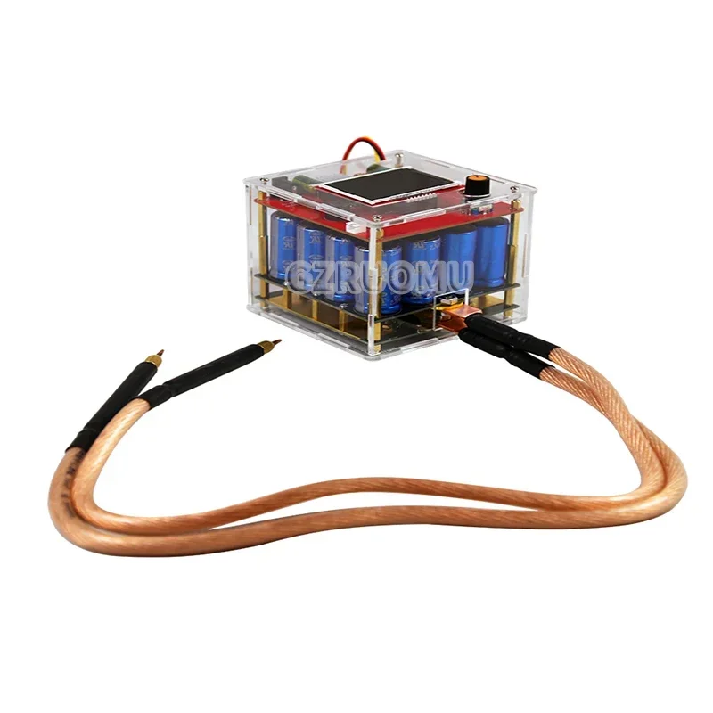 Energy Storage Capacitor Spot Welder Controller Portable Spot Welder Suit Semiautomatic Welding Tool 0.25mm 18650 Battery
Energy Storage Capacitor Spot Welder Controller Portable Spot Welder Suit Semiautomatic Welding Tool 0.25mm 18650 Battery