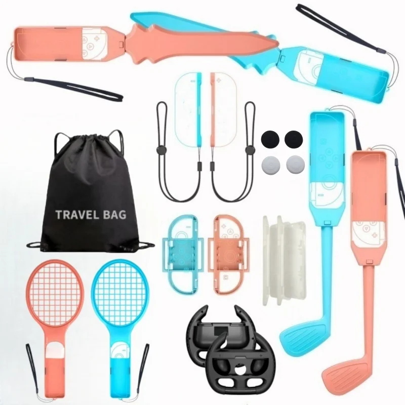 Switch 2 Sports Accessories Bundle -19 in 1 Family Accessories Kit for NS Sports Games Compatible with Switch/OLED
Switch 2 Sports Accessories Bundle -19 in 1 Family Accessories Kit for NS Sports Games Compatible with Switch/OLED