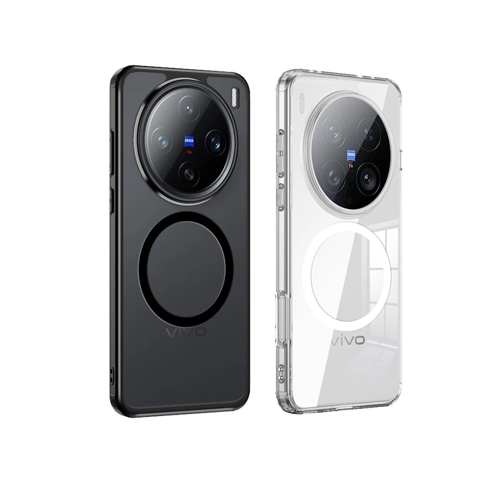 Wireless Charging Magnetic Frosted Matte Clear Hard Case For Vivo X200 Ultra X200S X200Pro Mini, Anti-Yellowing Slim Phone Cover
Wireless Charging Magnetic Frosted Matte Clear Hard Case For Vivo X200 Ultra X200S X200Pro Mini, Anti-Yellowing Slim Phone Cover