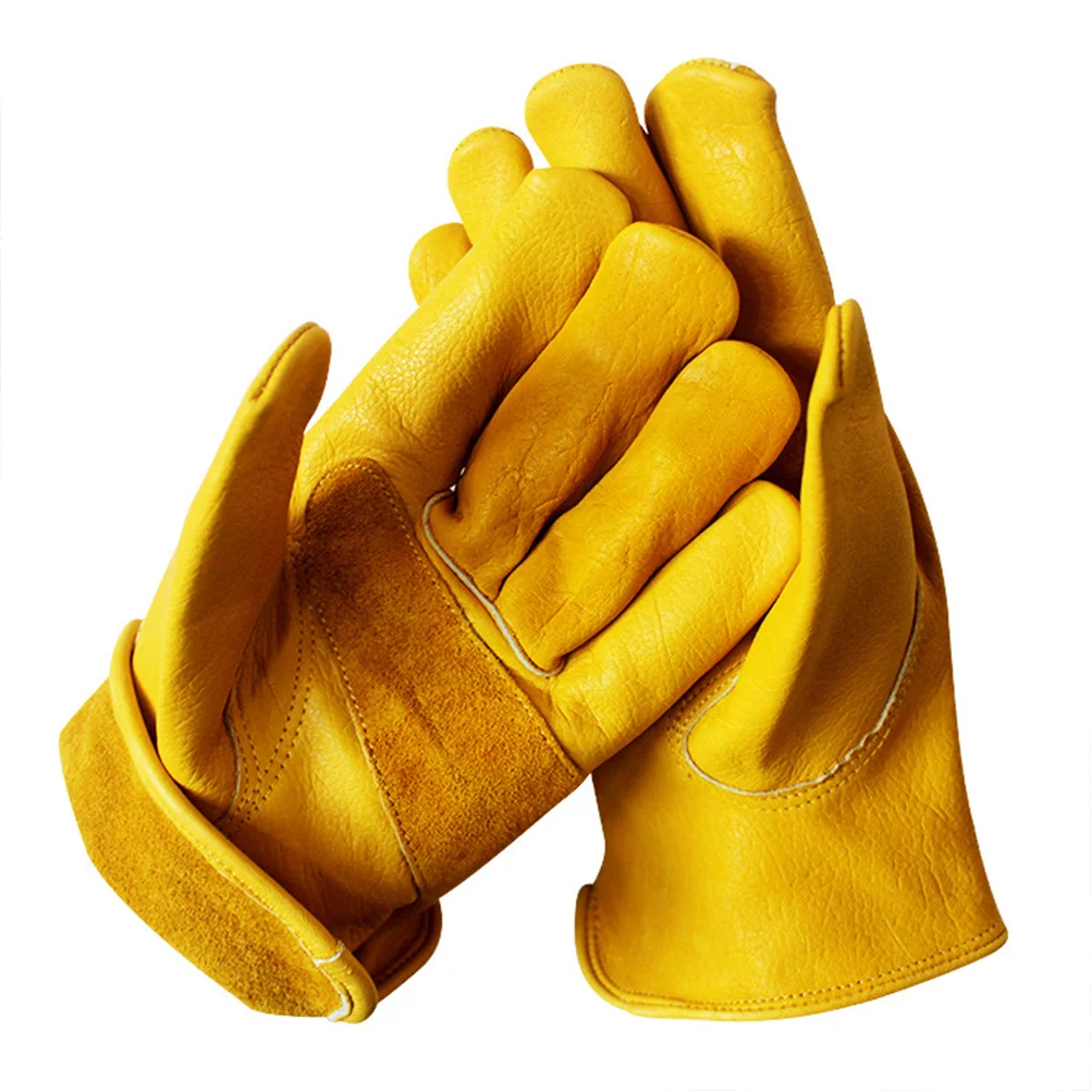 Garden Gloves Yellow L Size Comfortable Reusable Protective Gloves for Gardening Riding Climbing Outdoor Tasks
Garden Gloves Yellow L Size Comfortable Reusable Protective Gloves for Gardening Riding Climbing Outdoor Tasks