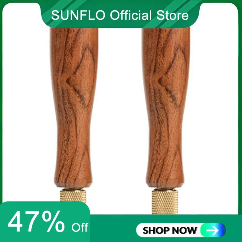 SUNFLO 2X деревянная ручка для напильников, деревянные ручки с латунным цанговым патроном для небольших файлов, аксессуары «сделай сам»
SUNFLO 2X деревянная ручка для напильников, деревянные ручки с латунным цанговым патроном для небольших файлов, аксессуары «сделай сам»