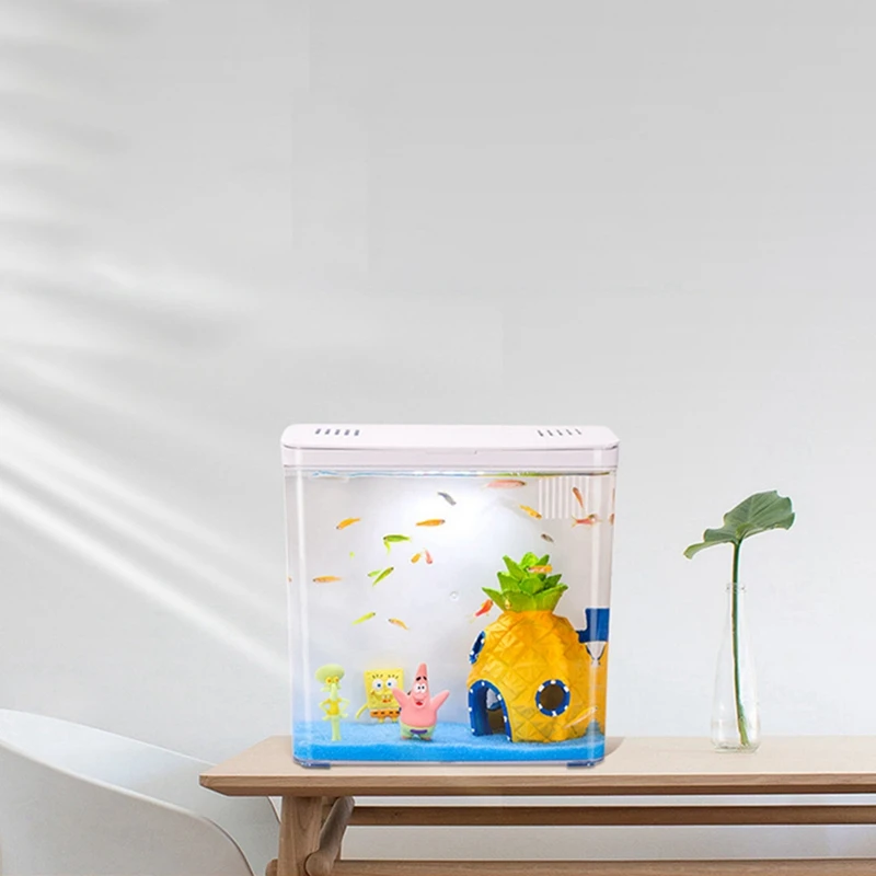 1PC Household Fish Tank, Living Room, Small Mini Fish Tank, Desktop Ecological Tank Retail
1PC Household Fish Tank, Living Room, Small Mini Fish Tank, Desktop Ecological Tank Retail