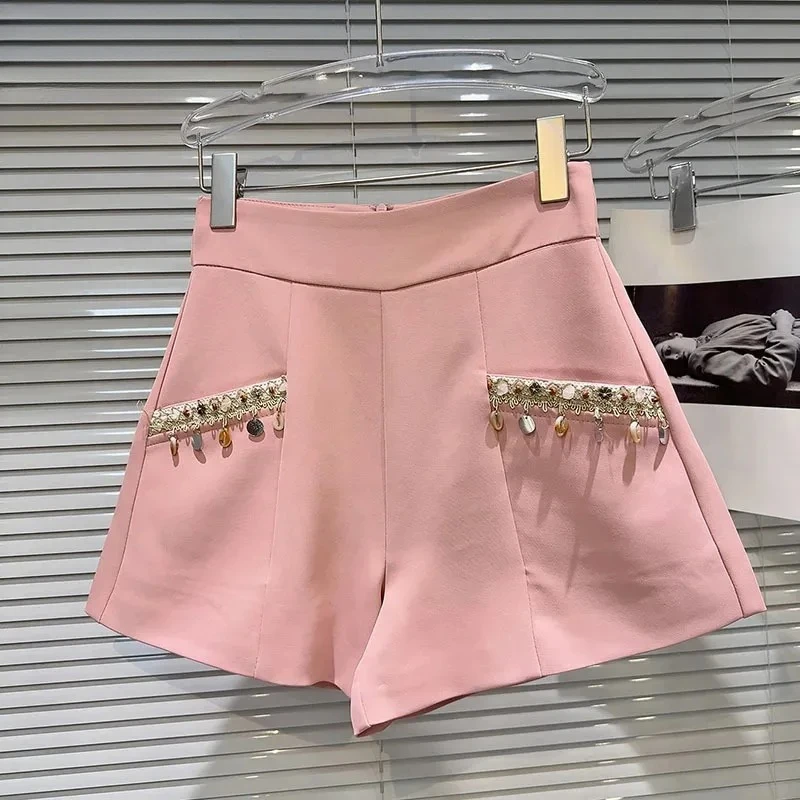 Лето 2023, модные новые стильные шорты с кисточками для ногтей, дизайнерские шорты для женщин, повседневные короткие брюки с высокой талией, женские модные 11A04621
Лето 2023, модные новые стильные шорты с кисточками для ногтей, дизайнерские шорты для женщин, повседневные короткие брюки с высокой талией, женские модные 11A04621