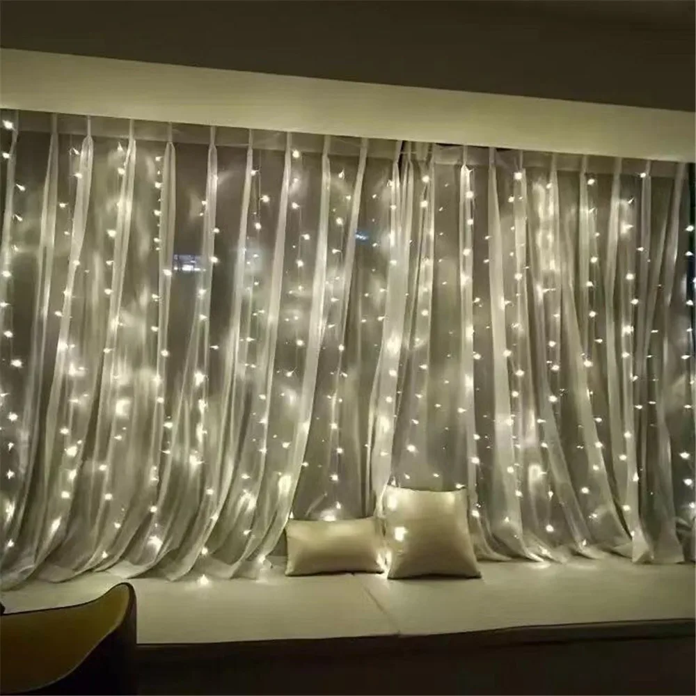 Wedding Party Decoration DIY Decor 8 Mode 3/4/6M USB Curtain Light Garland Home Window Birthday LED Christmas Fairy String Light
Wedding Party Decoration DIY Decor 8 Mode 3/4/6M USB Curtain Light Garland Home Window Birthday LED Christmas Fairy String Light