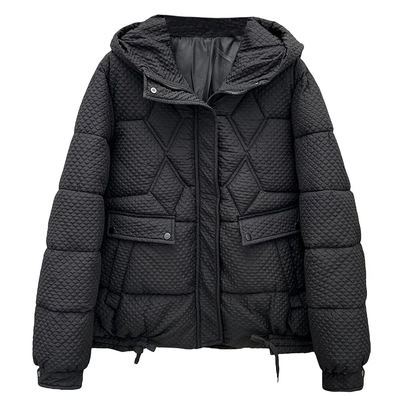 XXXXXL модные женские парки больших размеров, зимняя куртка с капюшоном, слегка морщинистая стеганая куртка, свободное повседневное и теплое пальто 8387
XXXXXL модные женские парки больших размеров, зимняя куртка с капюшоном, слегка морщинистая стеганая куртка, свободное повседневное и теплое пальто 8387