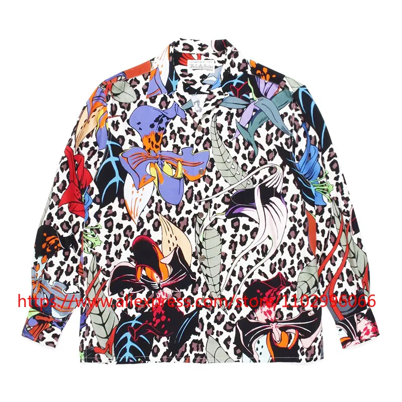High-quality Trendy Summer Beach Vacation Style Long-sleeved Top Wacko Long-sleeved Shirt in Stock
High-quality Trendy Summer Beach Vacation Style Long-sleeved Top Wacko Long-sleeved Shirt in Stock
