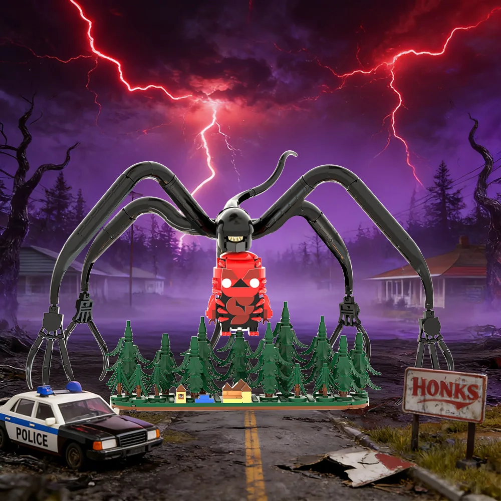 Mind Flayer Building Blocks Horror Sci-Fi Movie Scenc Spider-Like Demon with Possessed Victim Figure Bricks Toy Adult Gift
Mind Flayer Building Blocks Horror Sci-Fi Movie Scenc Spider-Like Demon with Possessed Victim Figure Bricks Toy Adult Gift