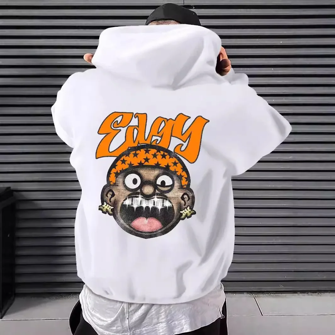New high quality sports hoodie fashion hoodie trend print High street pullover men's black hoodie
New high quality sports hoodie fashion hoodie trend print High street pullover men's black hoodie