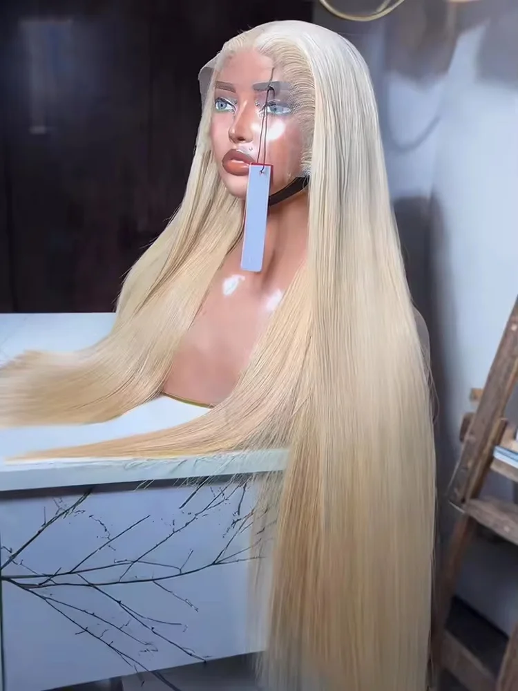 30 40 Inch 13x6 Straight 613 Hd Honey Blonde Lace Front Human Hair Wigs Glueless Colored Lace Frontal Wigs 250 Density For Women
30 40 Inch 13x6 Straight 613 Hd Honey Blonde Lace Front Human Hair Wigs Glueless Colored Lace Frontal Wigs 250 Density For Women