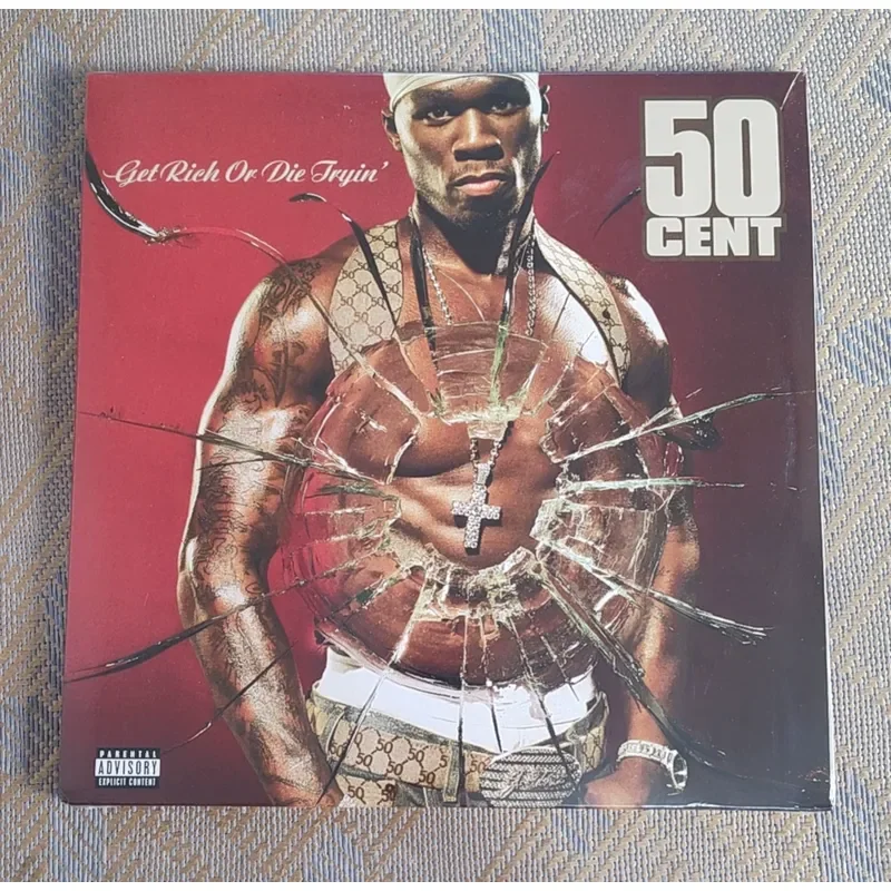 Vinyl 2xLP for Get Rich Or Die Tryin 50 Cent Reprint
Vinyl 2xLP for Get Rich Or Die Tryin 50 Cent Reprint