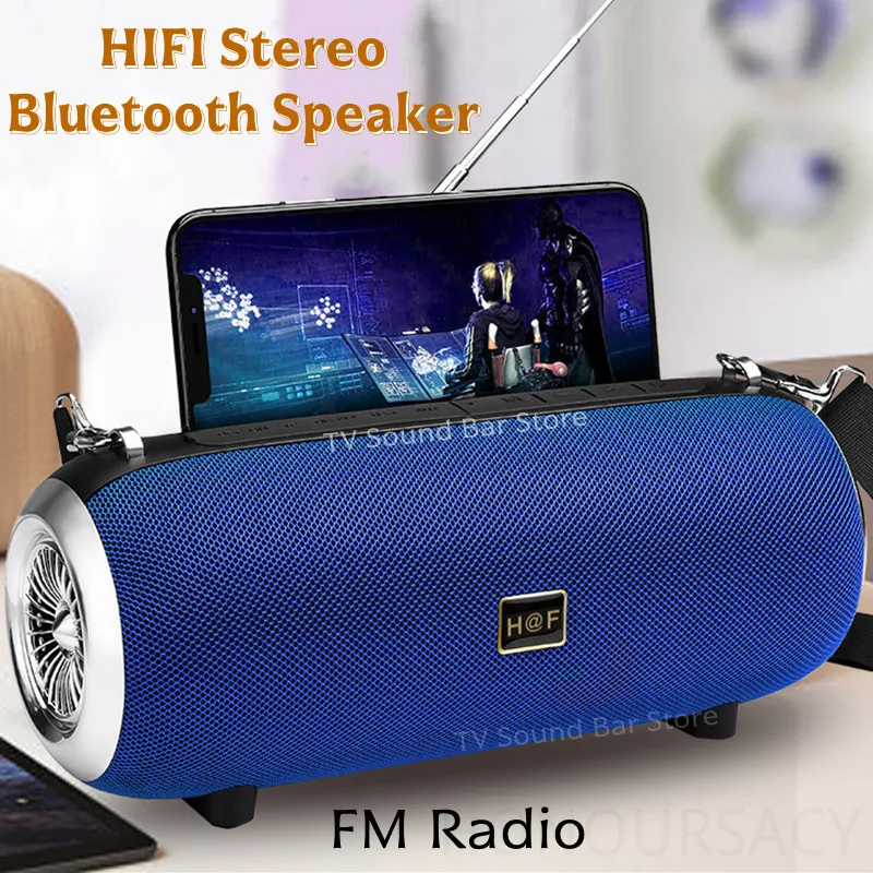 Портативные Bluetooth-колонки с сабвуфером, уличные стерео-колонки с объемным звуком, водонепроницаемые, беспроводные, с поддержкой FM-радио и TF-карт
Портативные Bluetooth-колонки с сабвуфером, уличные стерео-колонки с объемным звуком, водонепроницаемые, беспроводные, с поддержкой FM-радио и TF-карт