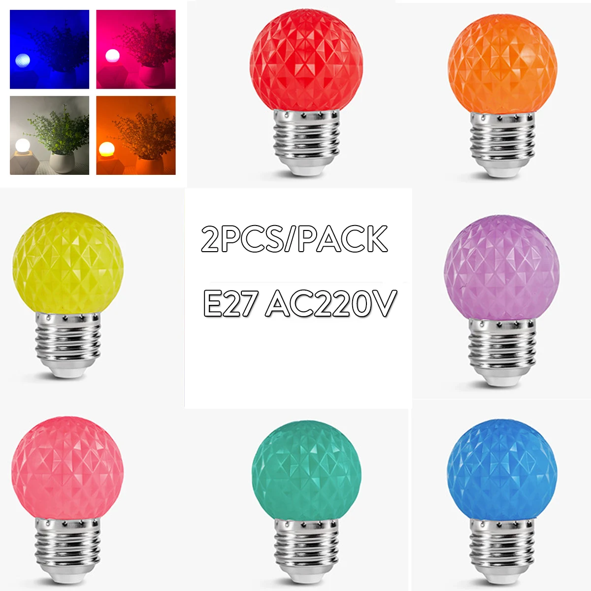 2x 2w E27 Led Лампочка 220v 240v ананасовая сферическая лампа 8 / цвет Es Спираль цветная лампочка G45 красный синий зеленый оранжевый фиолетовый
2x 2w E27 Led Лампочка 220v 240v ананасовая сферическая лампа 8 / цвет Es Спираль цветная лампочка G45 красный синий зеленый оранжевый фиолетовый