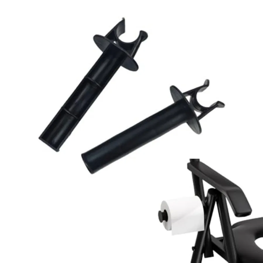 2 Pack Bedside Commode Toilet Paper Holder Snap Mount Clamp Bath Tissue Roll Stand Rod for Raised Toilet Seat with Handles Port
2 Pack Bedside Commode Toilet Paper Holder Snap Mount Clamp Bath Tissue Roll Stand Rod for Raised Toilet Seat with Handles Port