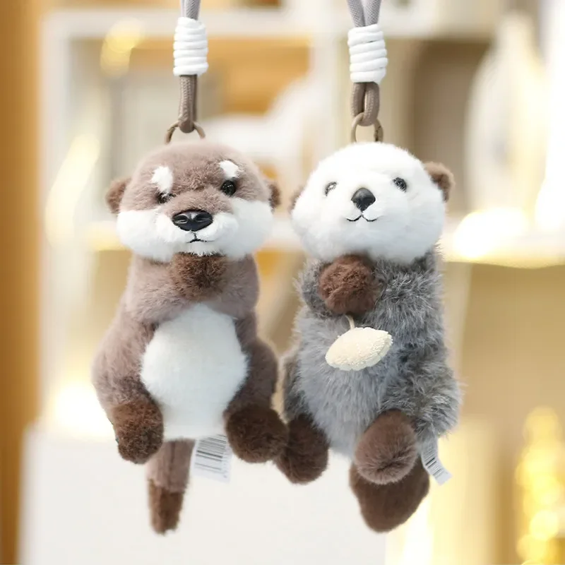 Cute Otter Plush Pendant for Backpack Cute Stuffed Sea Otter River Otter Bag Charm Keychain Soft Fluffy Animal Plushie Girl Gift
Cute Otter Plush Pendant for Backpack Cute Stuffed Sea Otter River Otter Bag Charm Keychain Soft Fluffy Animal Plushie Girl Gift