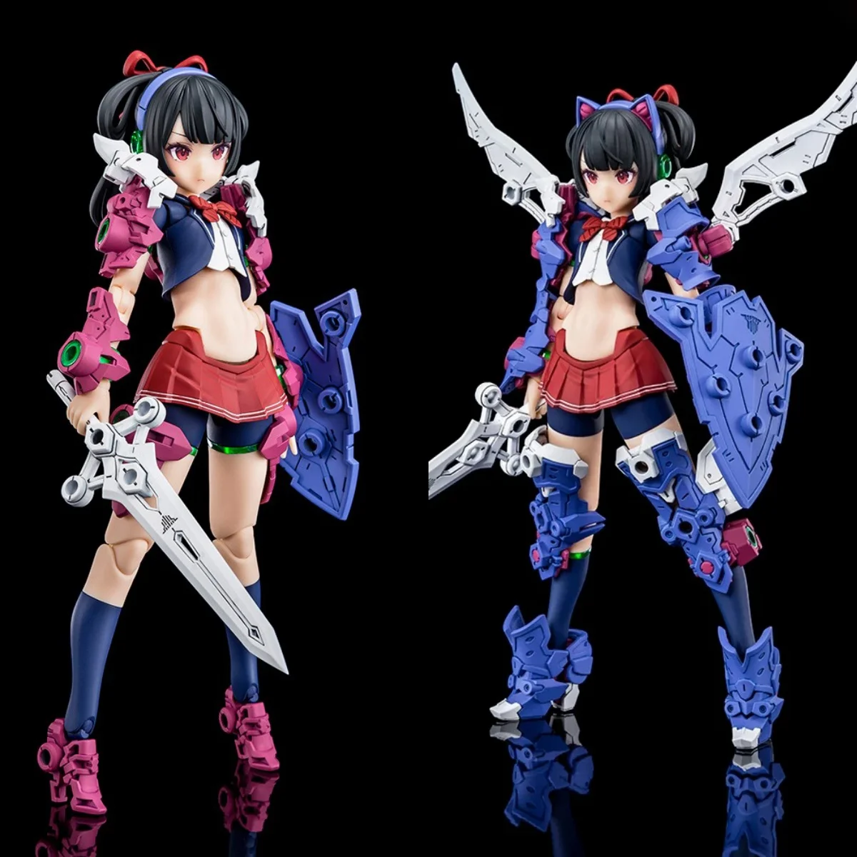 BUSTER DOLL KP683 1/12 Megami Device Knight Mecha Girl Plastic Assembly Goddess Series Delicate Full Set 16cm Action Figure Toy
BUSTER DOLL KP683 1/12 Megami Device Knight Mecha Girl Plastic Assembly Goddess Series Delicate Full Set 16cm Action Figure Toy