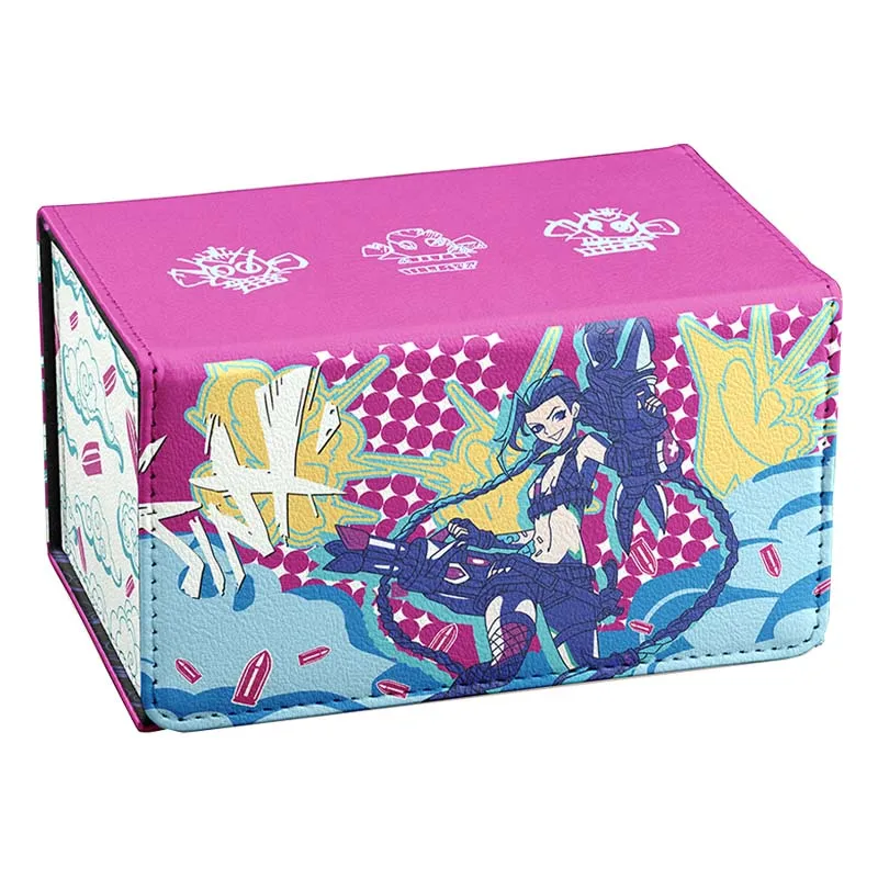 Diy Self Made Goddess Story Jinx Коробка для хранения карт Ws Opcg Ptcg Tcg Jinx Кожаная коллекция Защитная коробка для карт Подарочные игрушки
Diy Self Made Goddess Story Jinx Коробка для хранения карт Ws Opcg Ptcg Tcg Jinx Кожаная коллекция Защитная коробка для карт Подарочные игрушки
