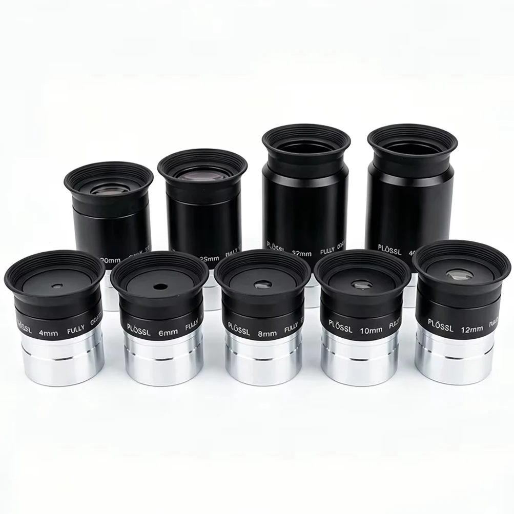 HD Plossl Telescope Eyepiece 1.25'' Metal Body Fully Coated Lens for Celestron Skywatcher Meade Astronomy Telescope Accessories
HD Plossl Telescope Eyepiece 1.25'' Metal Body Fully Coated Lens for Celestron Skywatcher Meade Astronomy Telescope Accessories