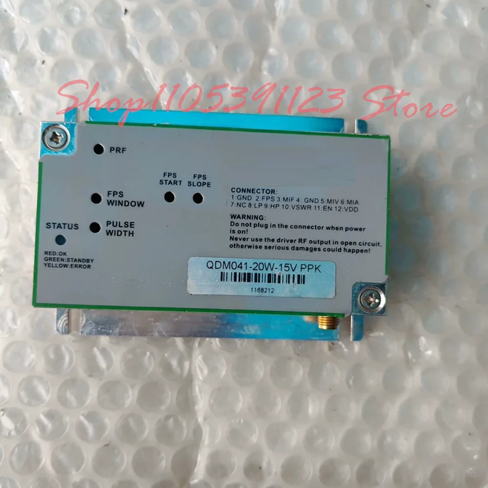 Идеально исправный лазерный контроллер QDM041-20W-15V PPK
Идеально исправный лазерный контроллер QDM041-20W-15V PPK