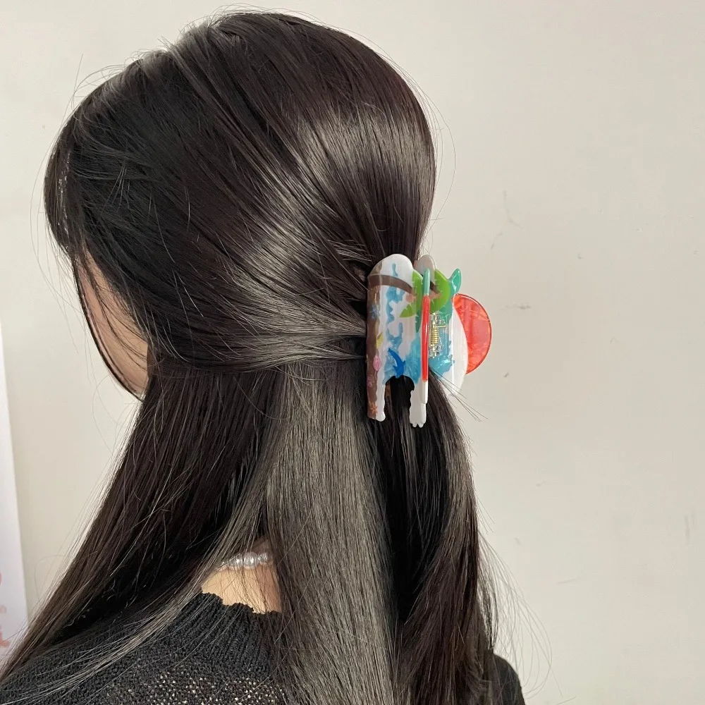 Personalized Acetic Acid Four Seasons Hair Claw Spring Summer Acetate Hair Clip Autumn Cartoon Special-shaped Grab Clip Girls
Personalized Acetic Acid Four Seasons Hair Claw Spring Summer Acetate Hair Clip Autumn Cartoon Special-shaped Grab Clip Girls