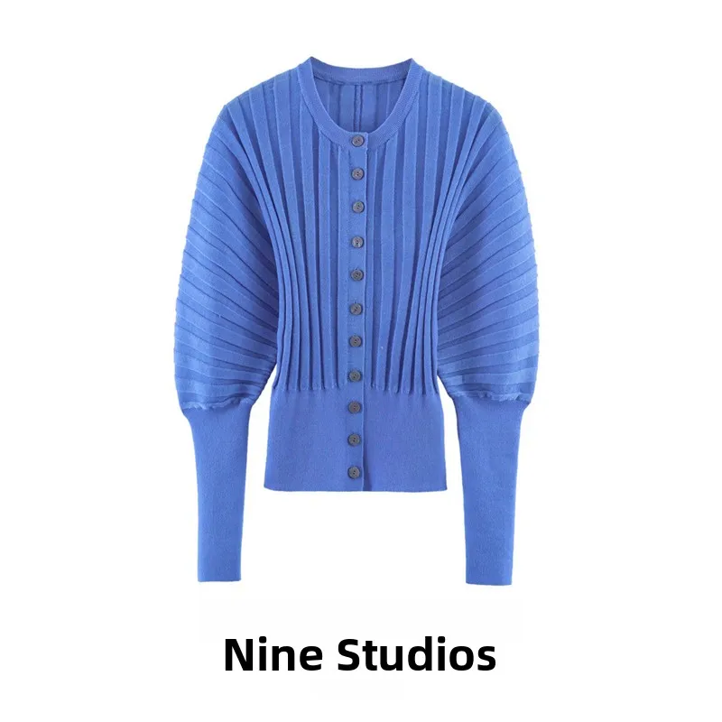 NINE ZAR Women's Lazy Style Accordion Sleeve Slim Fit Waistcoat Knitted Open Cardigan Outerwear Long Sleeve Buttoned Spring
NINE ZAR Women's Lazy Style Accordion Sleeve Slim Fit Waistcoat Knitted Open Cardigan Outerwear Long Sleeve Buttoned Spring