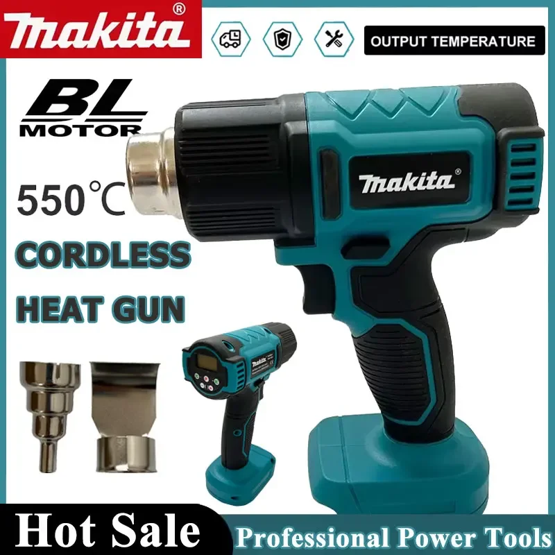 Makita 550°C Temperature Control Heat Gun Cordless Handheld Hot Air Gun With LED Display Soldering Thermal Blower New
Makita 550°C Temperature Control Heat Gun Cordless Handheld Hot Air Gun With LED Display Soldering Thermal Blower New