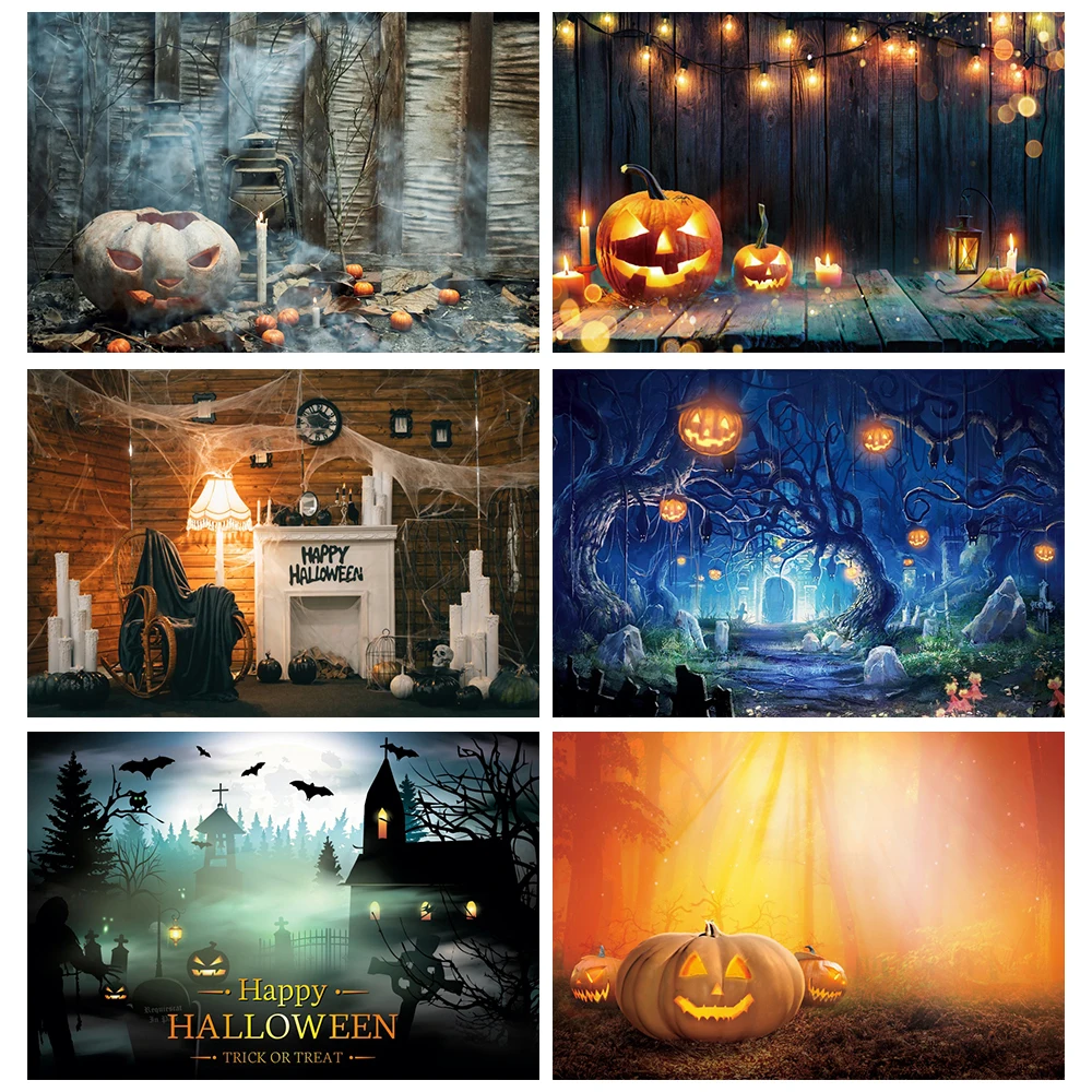 Halloween Backdrop For Photography Pumpkin Mask Candle Autumn Old Wooden Room Horrible Scenic Photo Background Photocall
Halloween Backdrop For Photography Pumpkin Mask Candle Autumn Old Wooden Room Horrible Scenic Photo Background Photocall