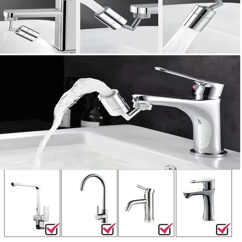 Extension Adapter Aerator Splash Proof Rotating Water Saving ABS Plastic Faucet 720 Degree Universal Faucet Washbasin Faucet
Extension Adapter Aerator Splash Proof Rotating Water Saving ABS Plastic Faucet 720 Degree Universal Faucet Washbasin Faucet