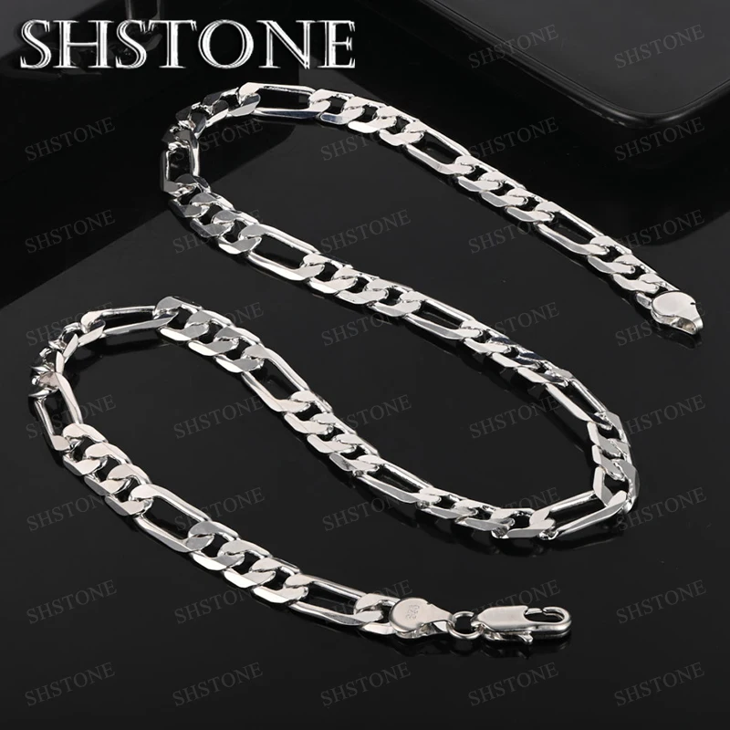 8mm 925 Sterling Silver Necklaces For Women Wedding Banquet Party Birthday Gift Fashion Trend Necklace Fine Jewelry Accessories
8mm 925 Sterling Silver Necklaces For Women Wedding Banquet Party Birthday Gift Fashion Trend Necklace Fine Jewelry Accessories