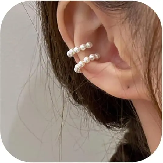 Dainty Pearl Clip On Earrings Non Pierced Elegant Ear Cuffs Jewelry Gifts
Dainty Pearl Clip On Earrings Non Pierced Elegant Ear Cuffs Jewelry Gifts