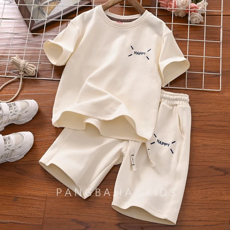 Summer Baby Boy Clothes Set Children Girl Short Sleeve Daily Letter T-shirt and Striped Shorts 2pc Suit Kid Top Bottom Tracksuit
Summer Baby Boy Clothes Set Children Girl Short Sleeve Daily Letter T-shirt and Striped Shorts 2pc Suit Kid Top Bottom Tracksuit
