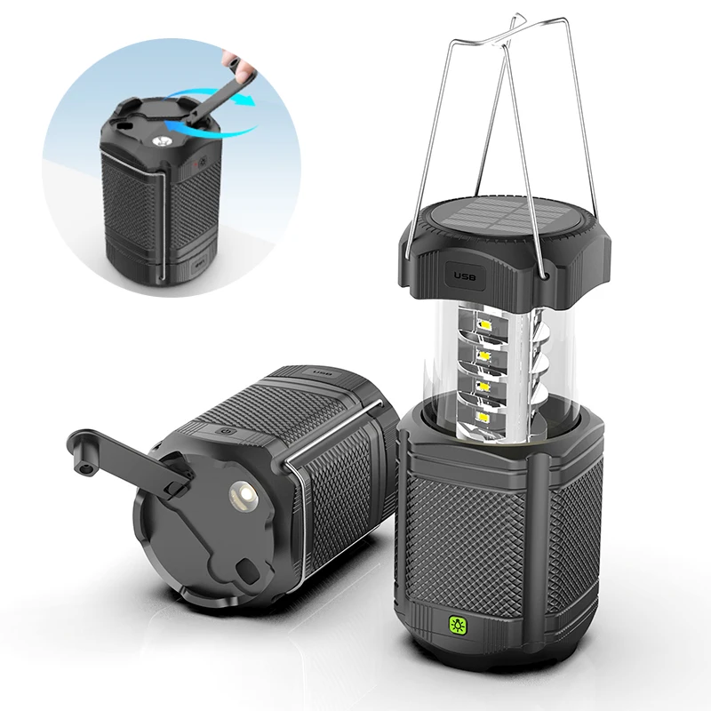 New Camp Solar Hand Crank power bank Rechargeable Flashlight Waterproof Portable Battery 5000mah PowerBank Led Camping Lantern
New Camp Solar Hand Crank power bank Rechargeable Flashlight Waterproof Portable Battery 5000mah PowerBank Led Camping Lantern