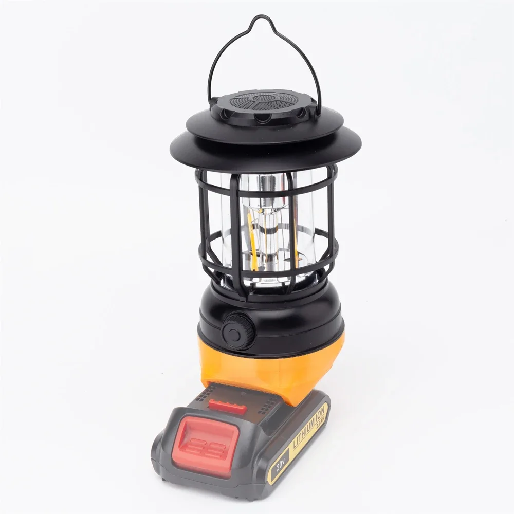 For Dewalt 18/20V Li-ion Battery Camping Portable Lantern with Bluetooth Speaker Inspection Work Lights (Without Battery)
For Dewalt 18/20V Li-ion Battery Camping Portable Lantern with Bluetooth Speaker Inspection Work Lights (Without Battery)