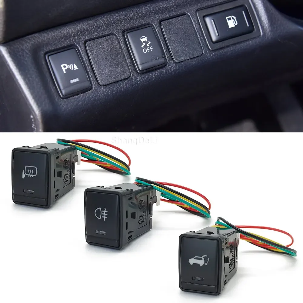 Car Rearview Mirror Steering Wheel Seat Heating Switch Push Button For Nissan XTRAIL T32 rogue QASHQAI J11 Serena C26 C27
Car Rearview Mirror Steering Wheel Seat Heating Switch Push Button For Nissan XTRAIL T32 rogue QASHQAI J11 Serena C26 C27