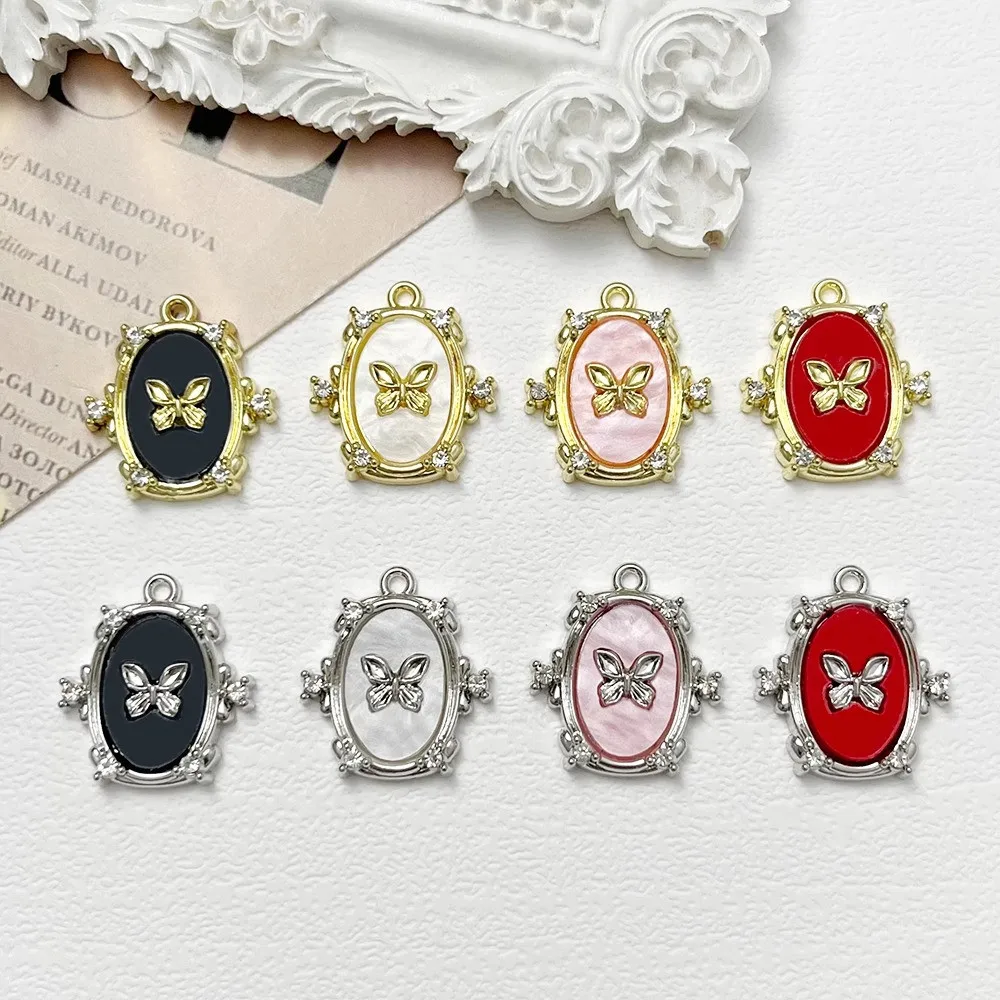 Retro Court-style Lace Photo Frame, Butterfly Mother-of-pearl Alloy Pendant, Diy Handmade Jewelry, Necklace Accessory Materials
Retro Court-style Lace Photo Frame, Butterfly Mother-of-pearl Alloy Pendant, Diy Handmade Jewelry, Necklace Accessory Materials