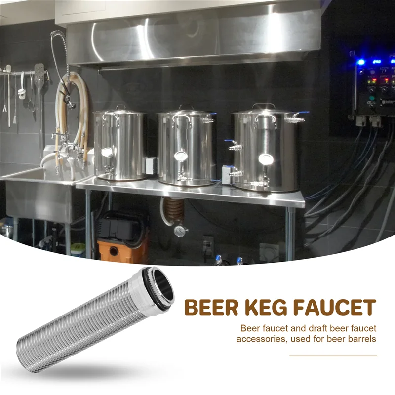 92.5Mm Stainless Steel Elbow Shank Beer Tap Draft Beer Faucet Accessories With Diameter 8Mm For Beer Keg CNIM Hot
92.5Mm Stainless Steel Elbow Shank Beer Tap Draft Beer Faucet Accessories With Diameter 8Mm For Beer Keg CNIM Hot