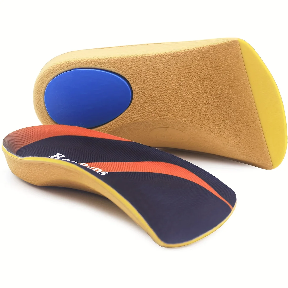 1Pair 3/4 Height Increase Insoles - Arch Support, Breathable Sports Shock Absorption Half Pads with EVA Material
1Pair 3/4 Height Increase Insoles - Arch Support, Breathable Sports Shock Absorption Half Pads with EVA Material