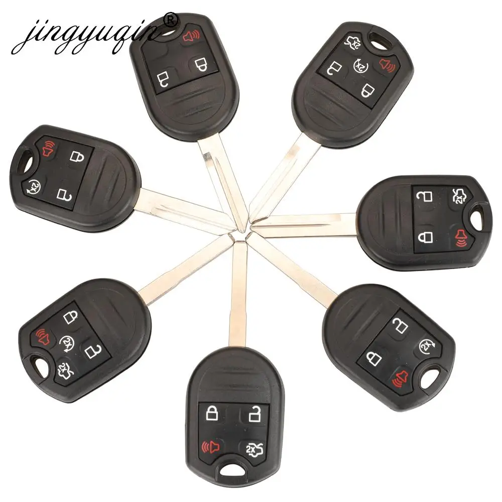 jingyuqin 3/4/5 BTN Remote Car Key Shell Fob Case For Ford Edge Explorer Ranger Expedition Mustang Escape Taurus Mazda Tribute
jingyuqin 3/4/5 BTN Remote Car Key Shell Fob Case For Ford Edge Explorer Ranger Expedition Mustang Escape Taurus Mazda Tribute
