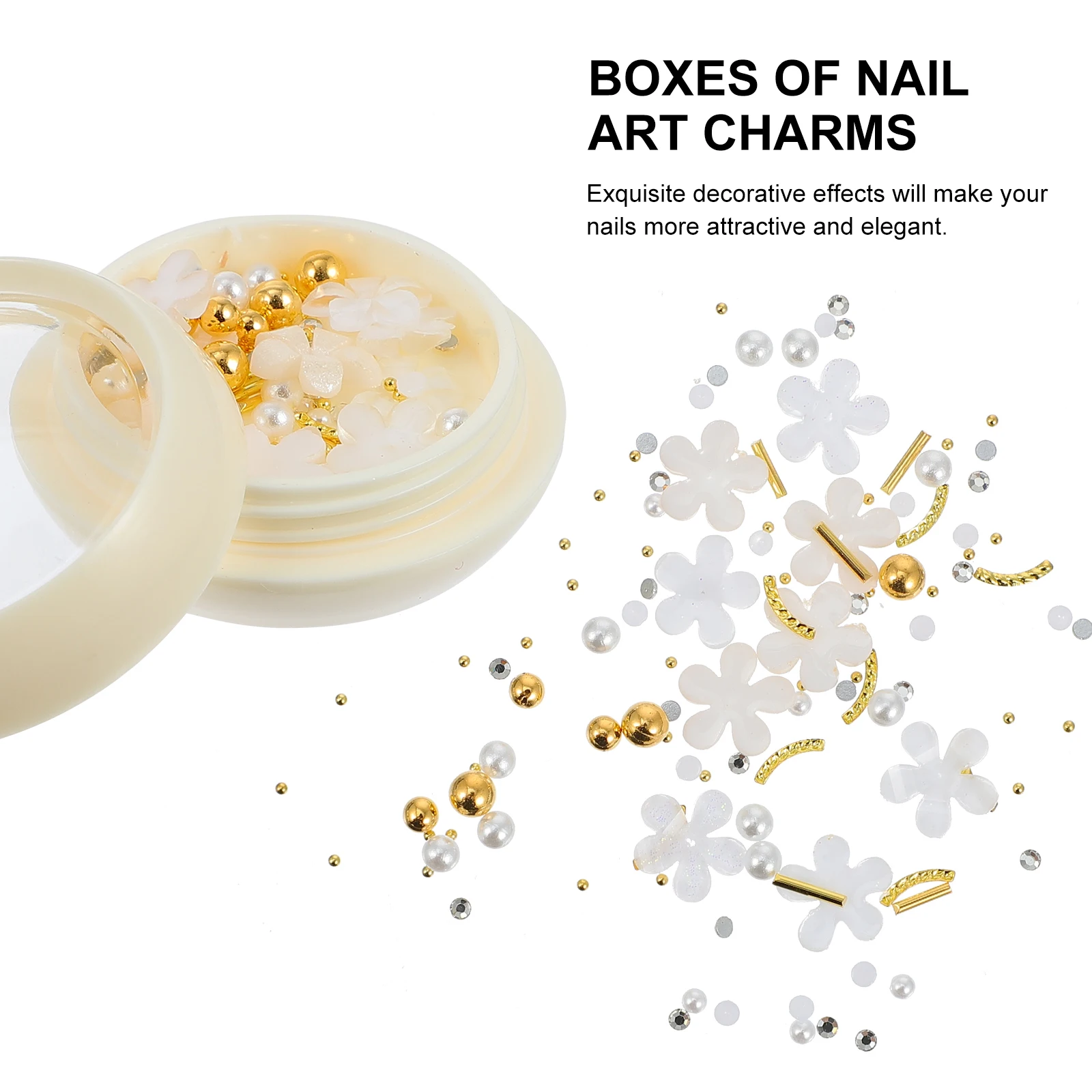 Nail Art Accessories 6 Boxes 3D Jewel Pearls Flower Decor Set Resin Charms Crafting Phones Shoes Books Guitars Tablets Manicure
Nail Art Accessories 6 Boxes 3D Jewel Pearls Flower Decor Set Resin Charms Crafting Phones Shoes Books Guitars Tablets Manicure