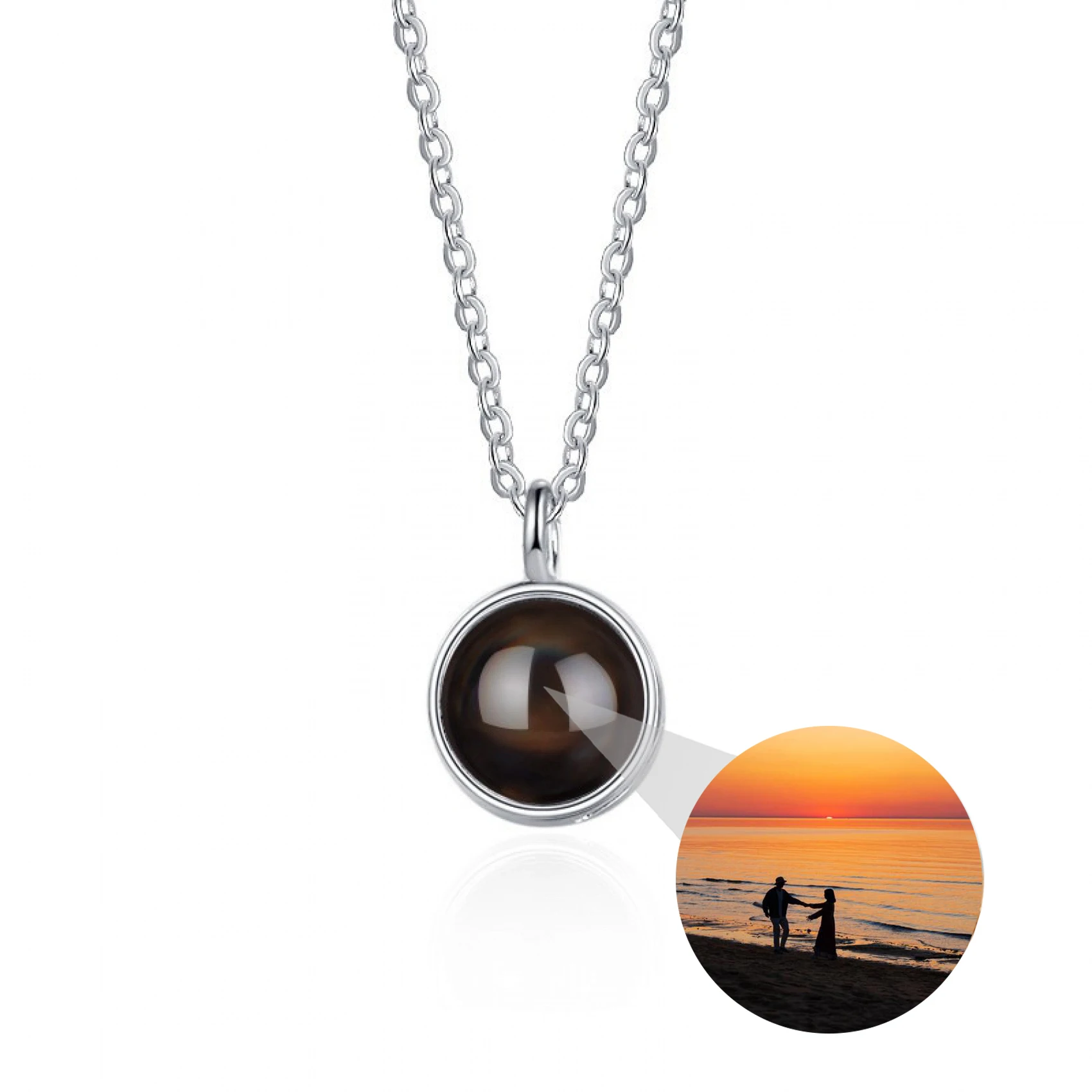 Simple Round Pendant Necklaces for Women Custom Photo Necklace 925 Sliver Personalized Picture Projection Jewelry Memorial Gift
Simple Round Pendant Necklaces for Women Custom Photo Necklace 925 Sliver Personalized Picture Projection Jewelry Memorial Gift
