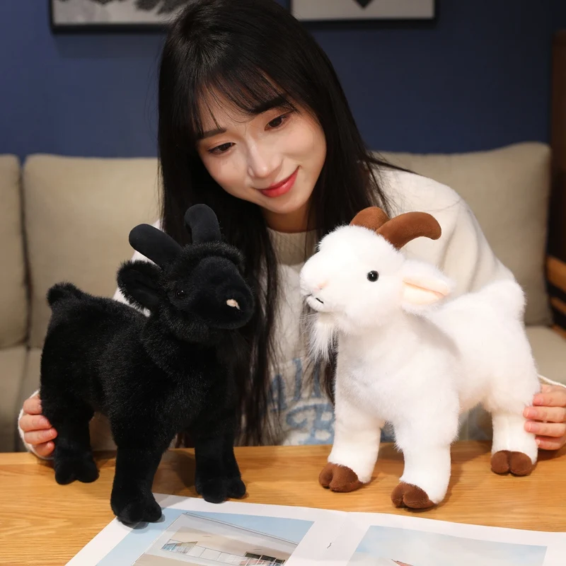 30CM Lovely Goat Plush Toys Simulation Goat Dolls Soft Stuffed Goat Plush Toy Accompany Sleeping Pillow
30CM Lovely Goat Plush Toys Simulation Goat Dolls Soft Stuffed Goat Plush Toy Accompany Sleeping Pillow